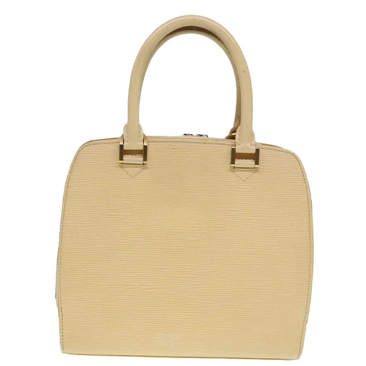 Louis Vuitton Pont Neuf Ecru Leather Handbag