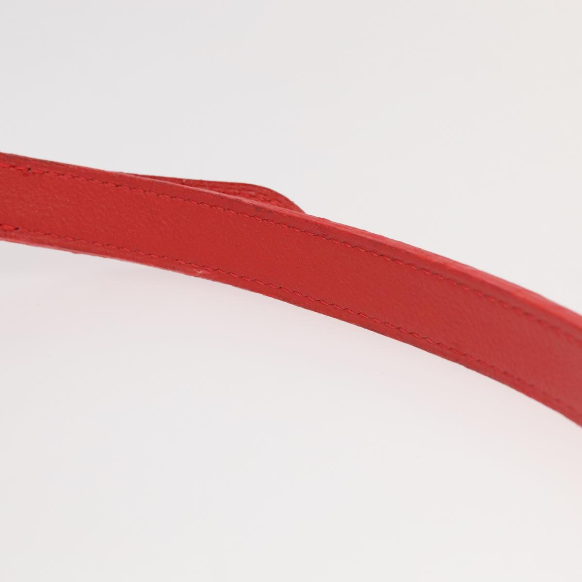 Louis Vuitton Noe Red Leather Shoulder Bag