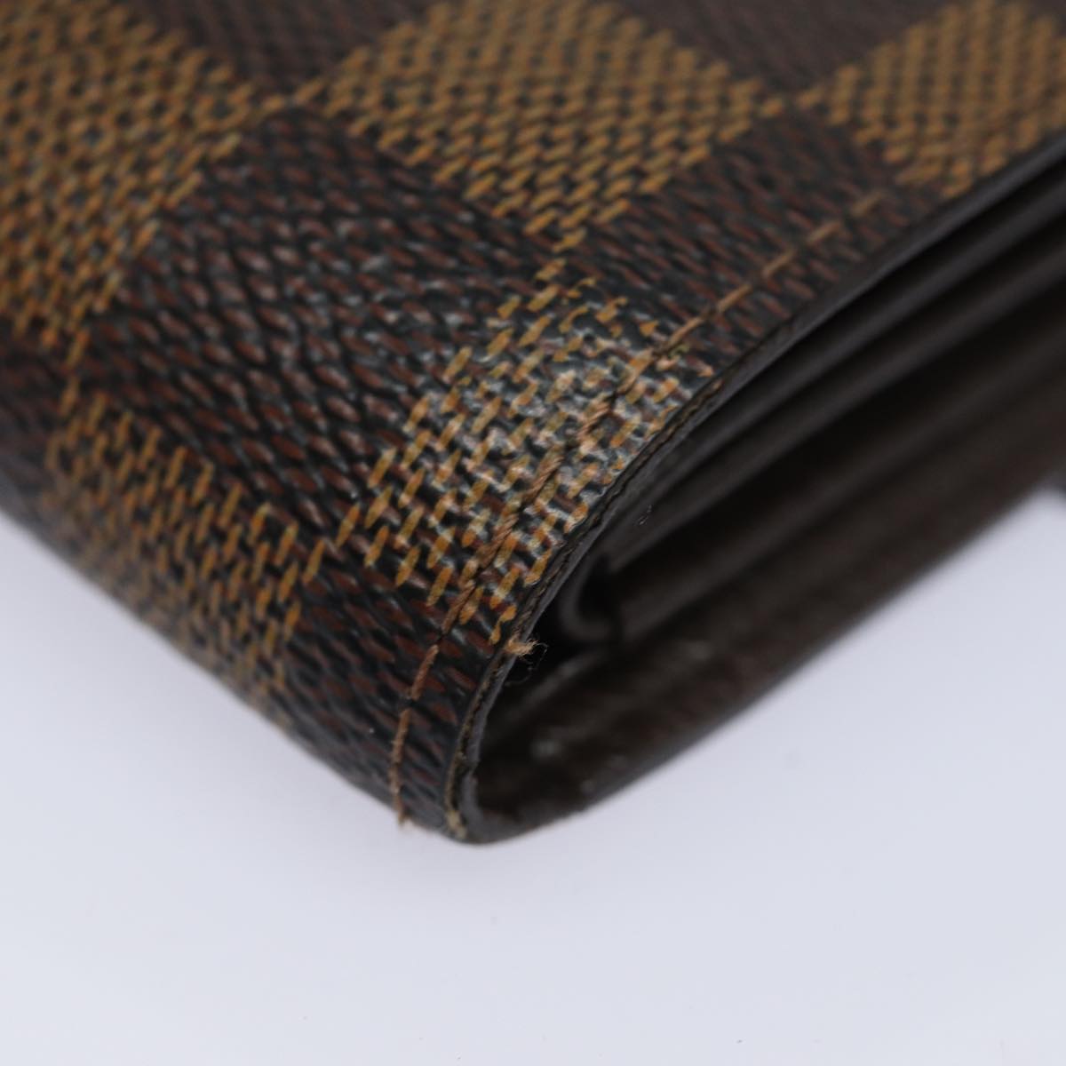 Louis Vuitton Alexandra Brown Canvas Wallet