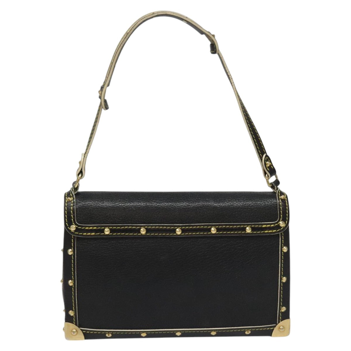 Louis Vuitton Suhali Black Leather Shoulder Bag