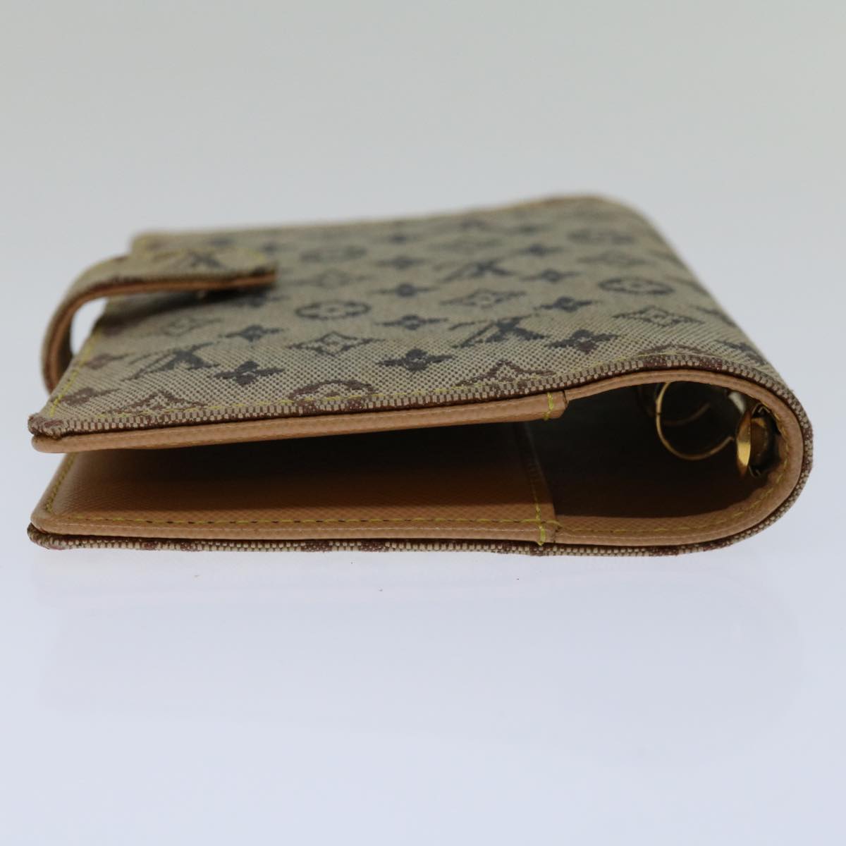 Louis Vuitton Agenda Pm Blue Canvas Wallet