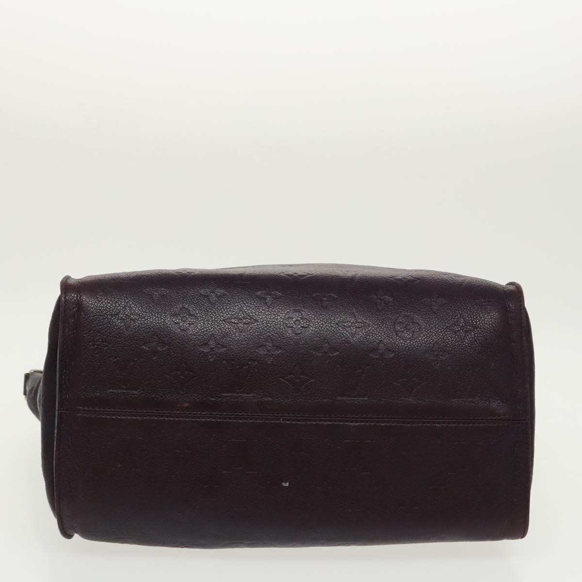 Louis Vuitton Lumineuse Purple Leather Shoulder Bag