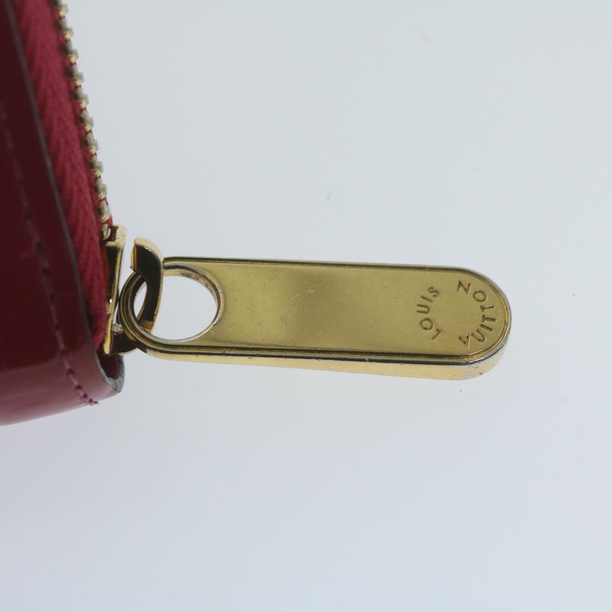 Louis Vuitton Zippy Wallet Pink Patent Leather Wallet