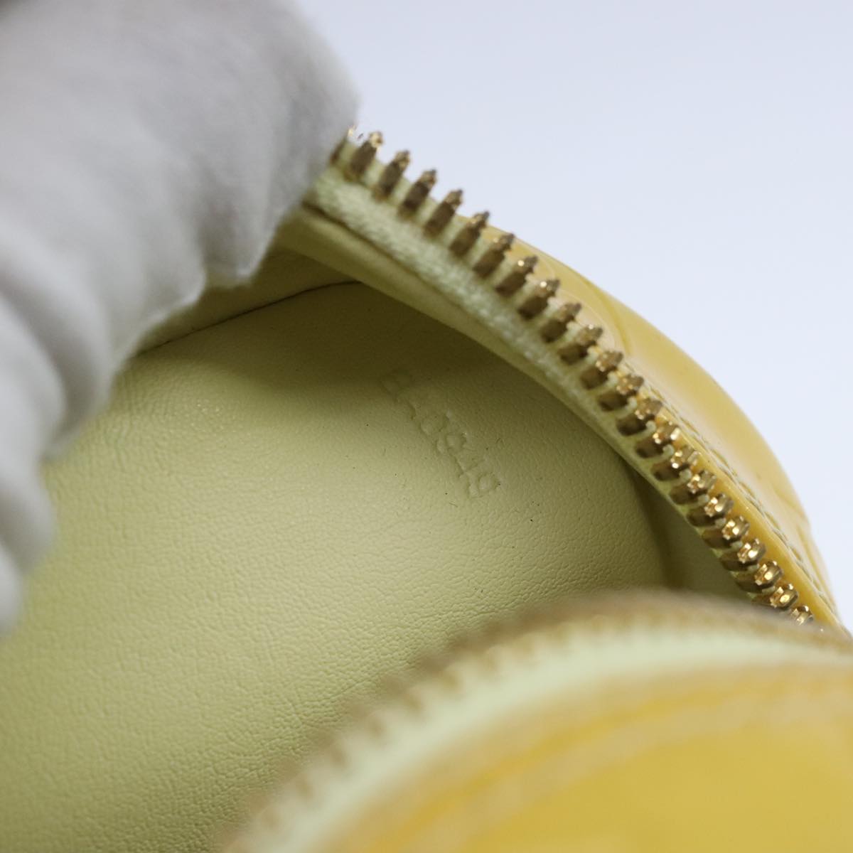 Louis Vuitton Wooster Yellow Patent Leather Shoulder Bag