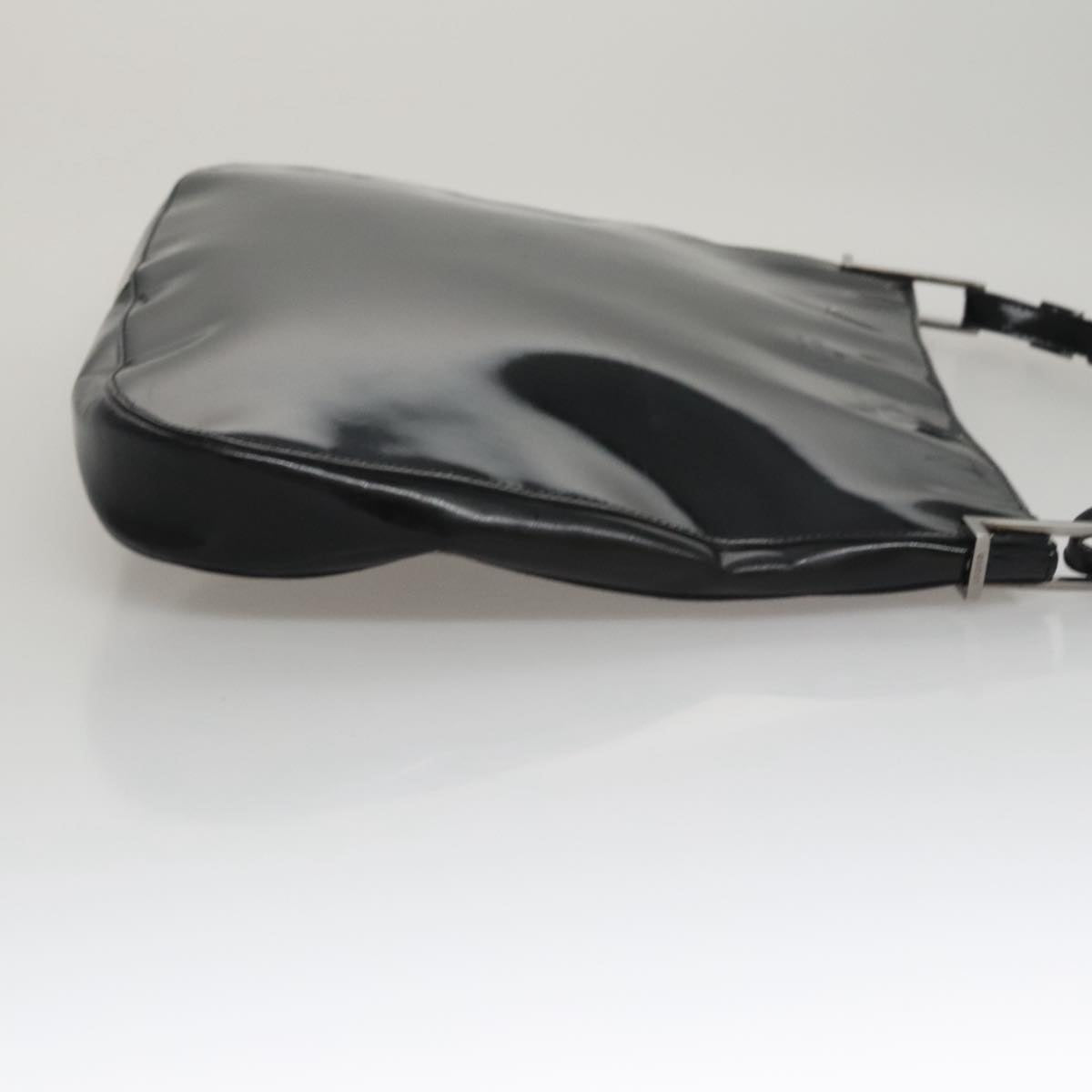 Gucci Black Patent Leather Shoulder Bag