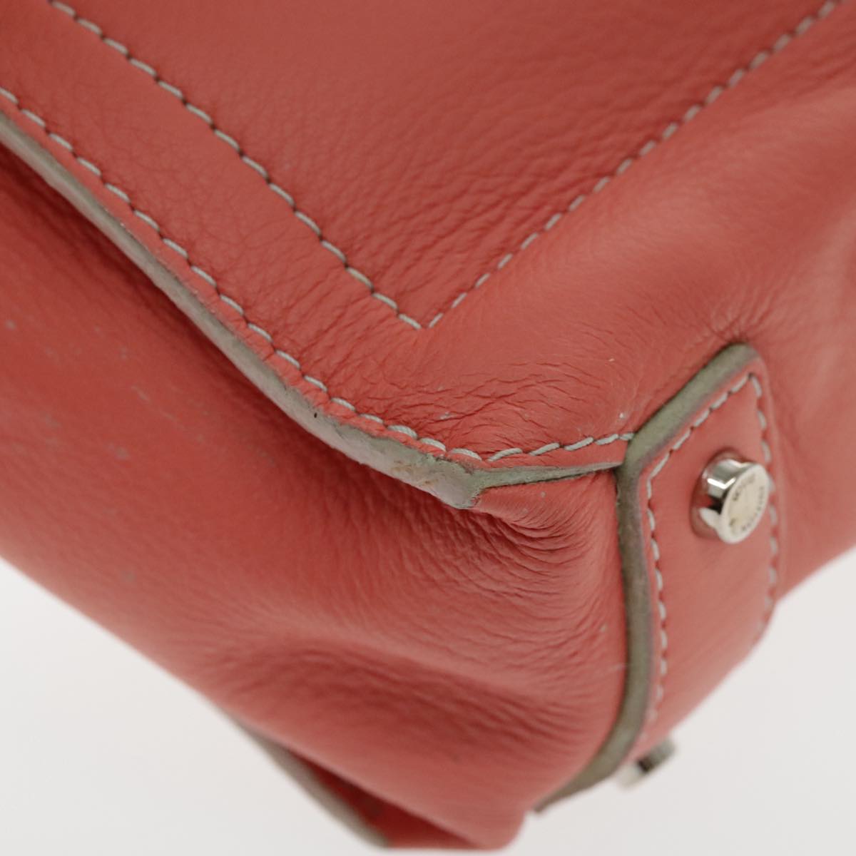 Louis Vuitton Pink Leather Shoulder Bag