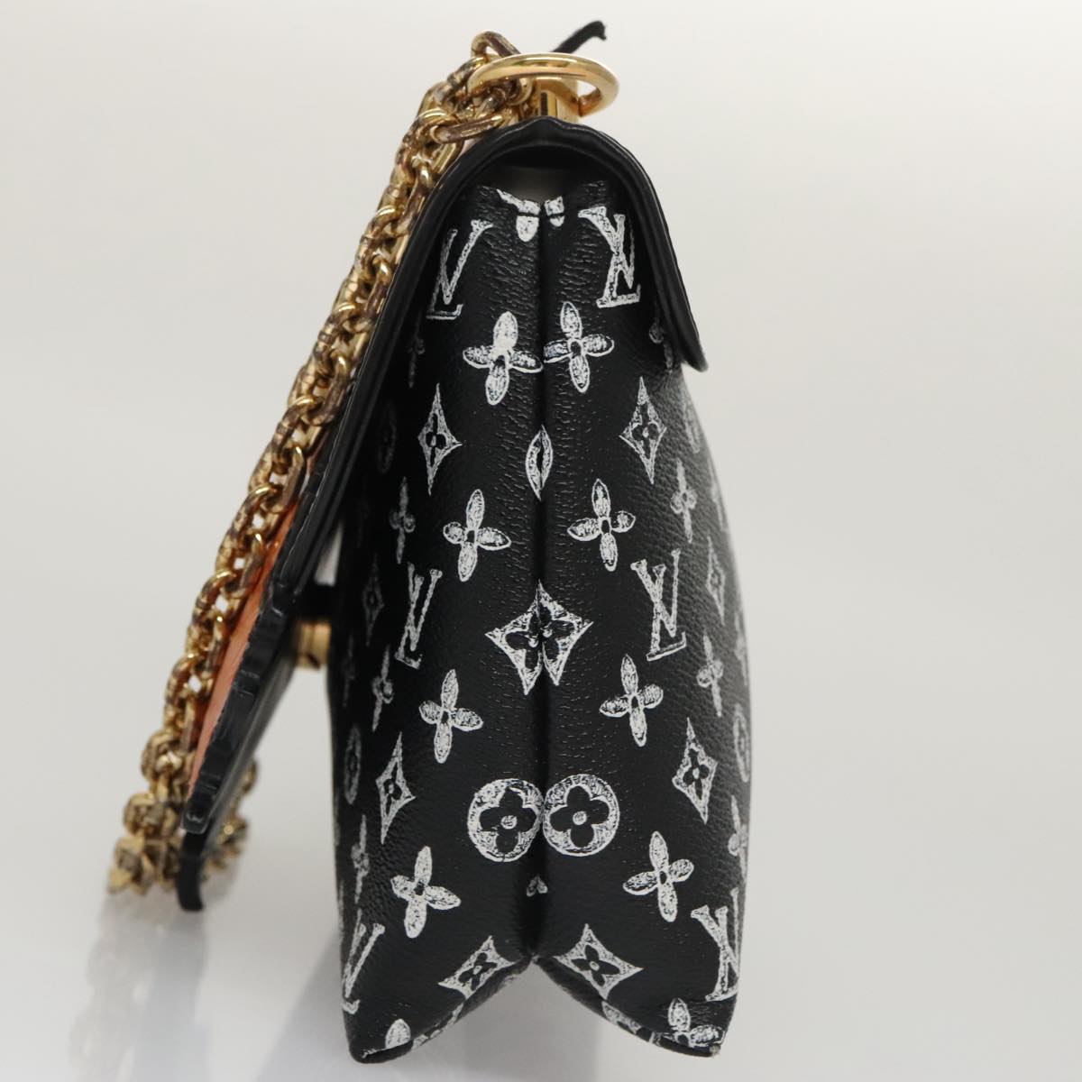 Louis Vuitton Black Canvas Shoulder Bag
