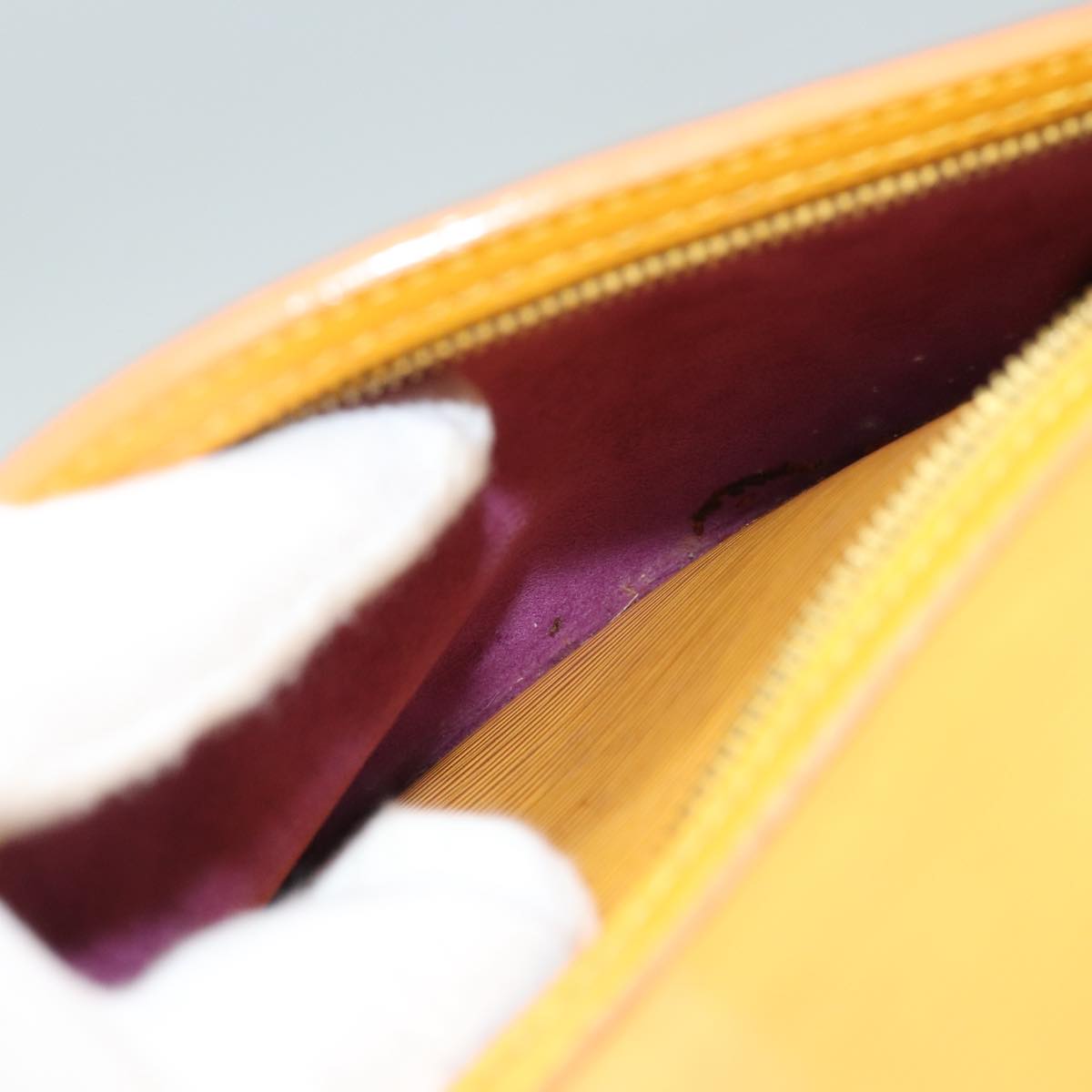 Louis Vuitton Gobelins Yellow Leather Backpack Bag
