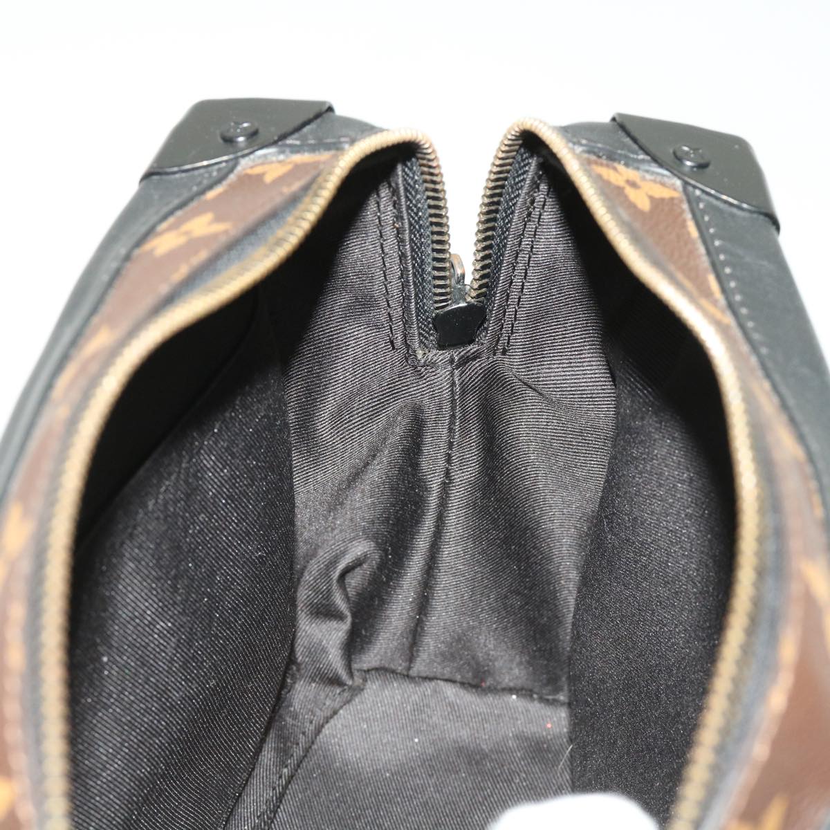 Louis Vuitton Trunk Brown Canvas Shoulder Bag