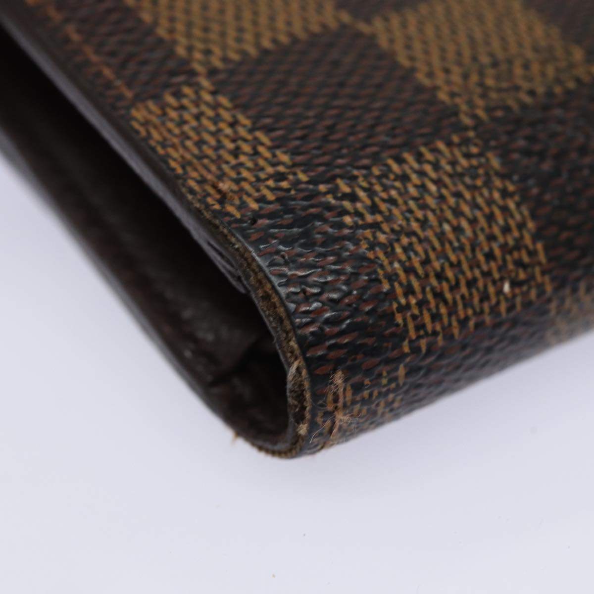 Louis Vuitton Alexandra Brown Canvas Wallet