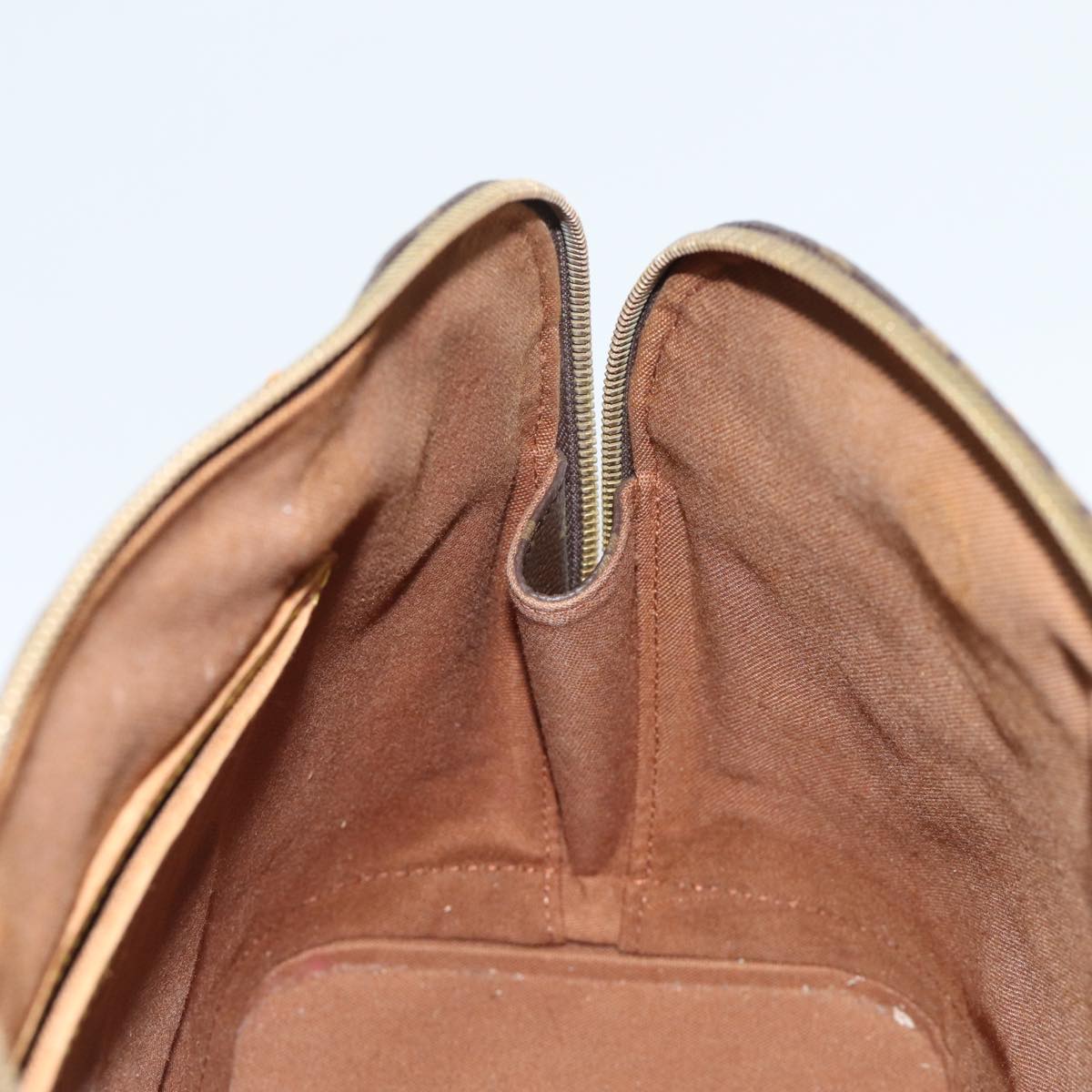 Louis Vuitton Alma Brown Canvas Handbag