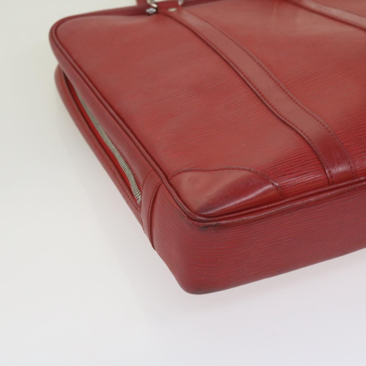 Louis Vuitton Vivienne Red Leather Briefcase Bag