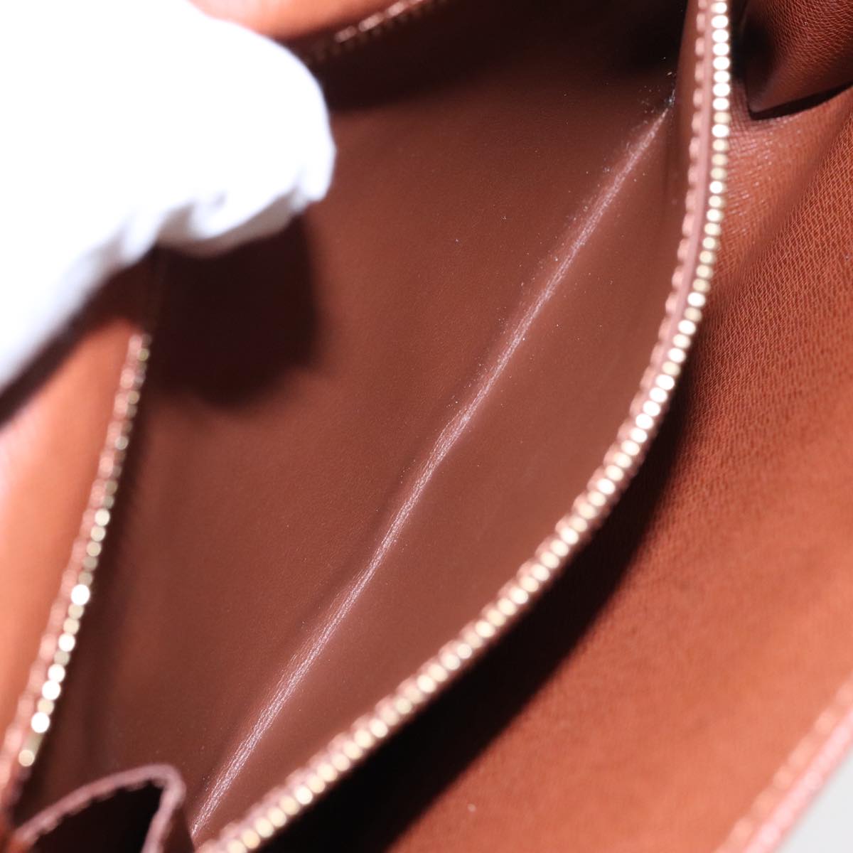 Louis Vuitton Bordeaux Brown Canvas Shoulder Bag