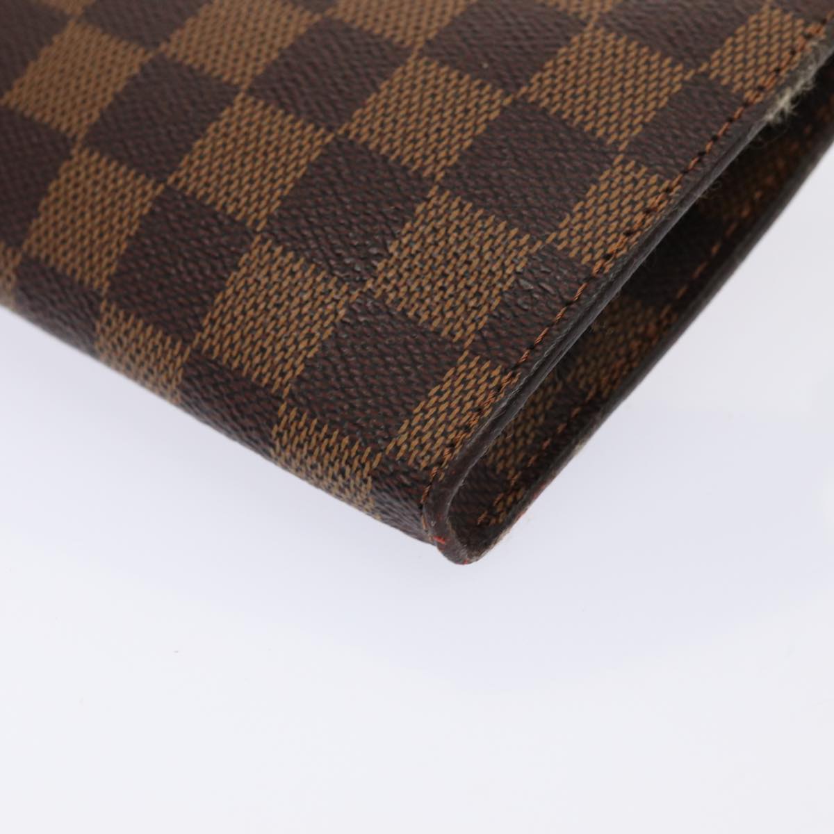 Louis Vuitton Trousse De Toilette Brown Canvas Clutch Bag