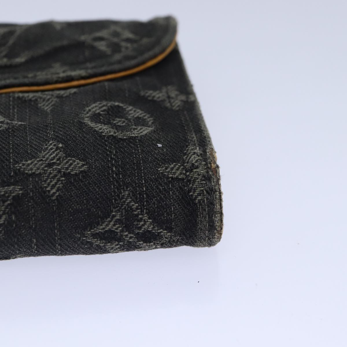 Louis Vuitton Amelia Black Denim - Jeans Wallet