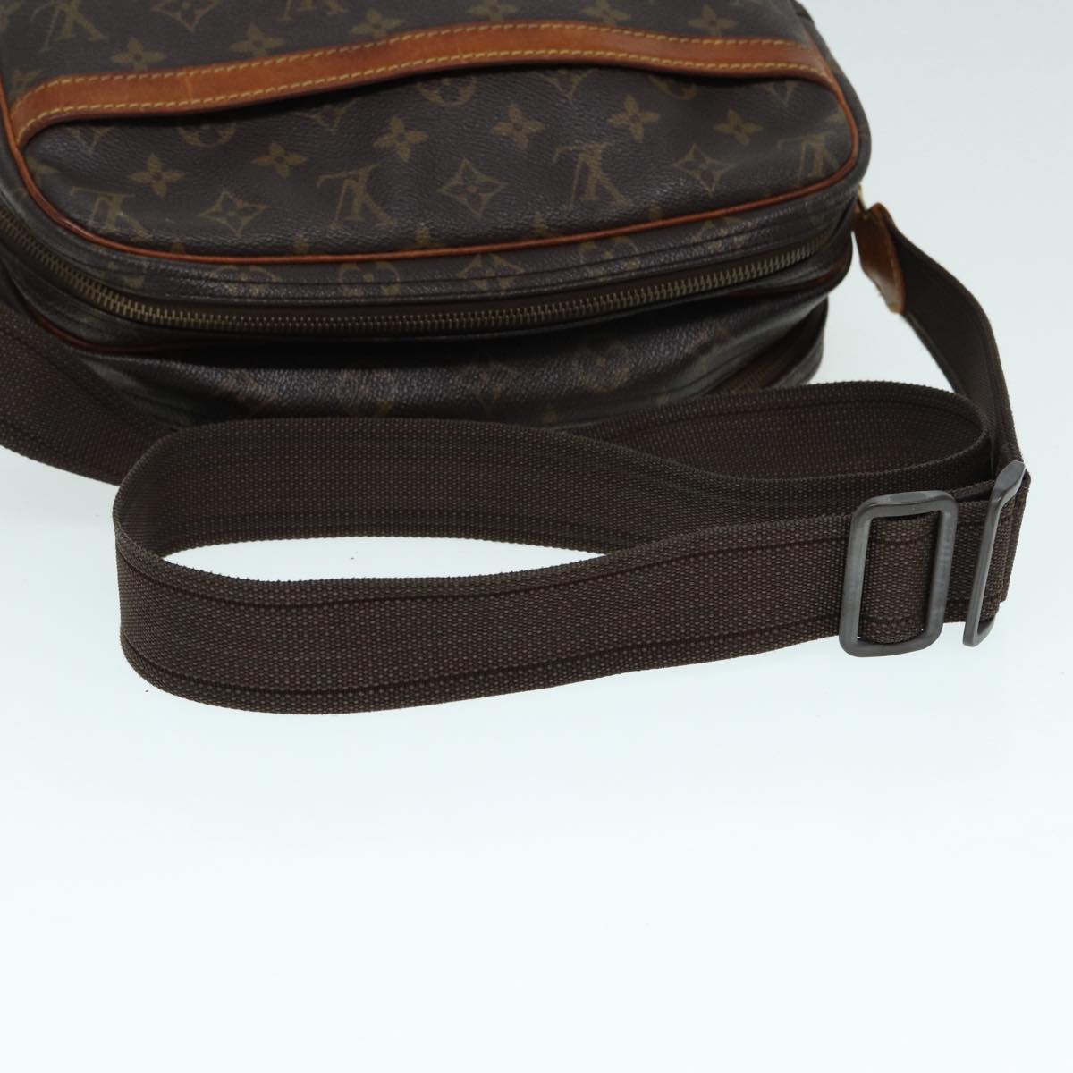 Louis Vuitton Reporter Pm Brown Canvas Shoulder Bag