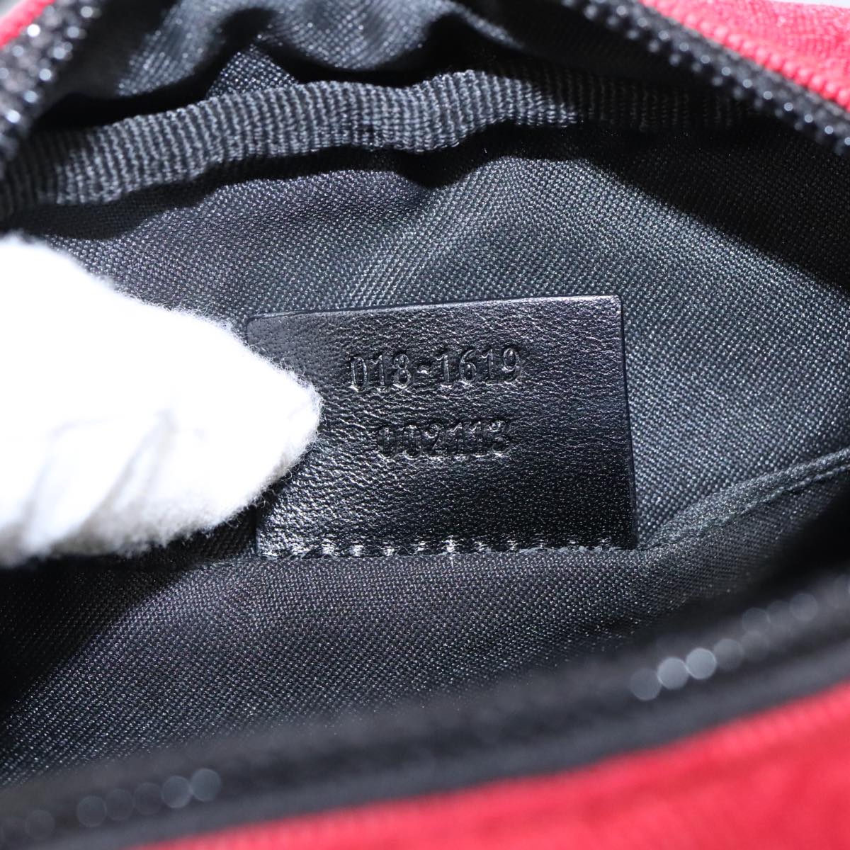 Gucci Red Canvas Shoulder Bag