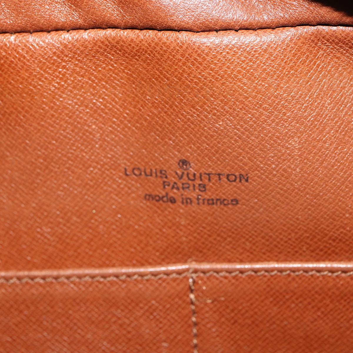 Louis Vuitton Compiegne 28 Brown Canvas Clutch Bag
