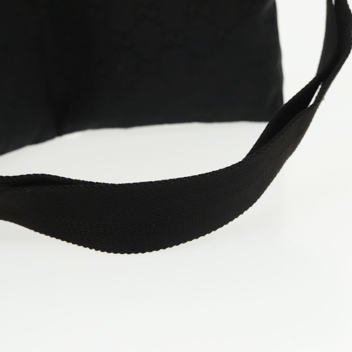 Gucci Belt Bag Black Canvas Shoulder Bag