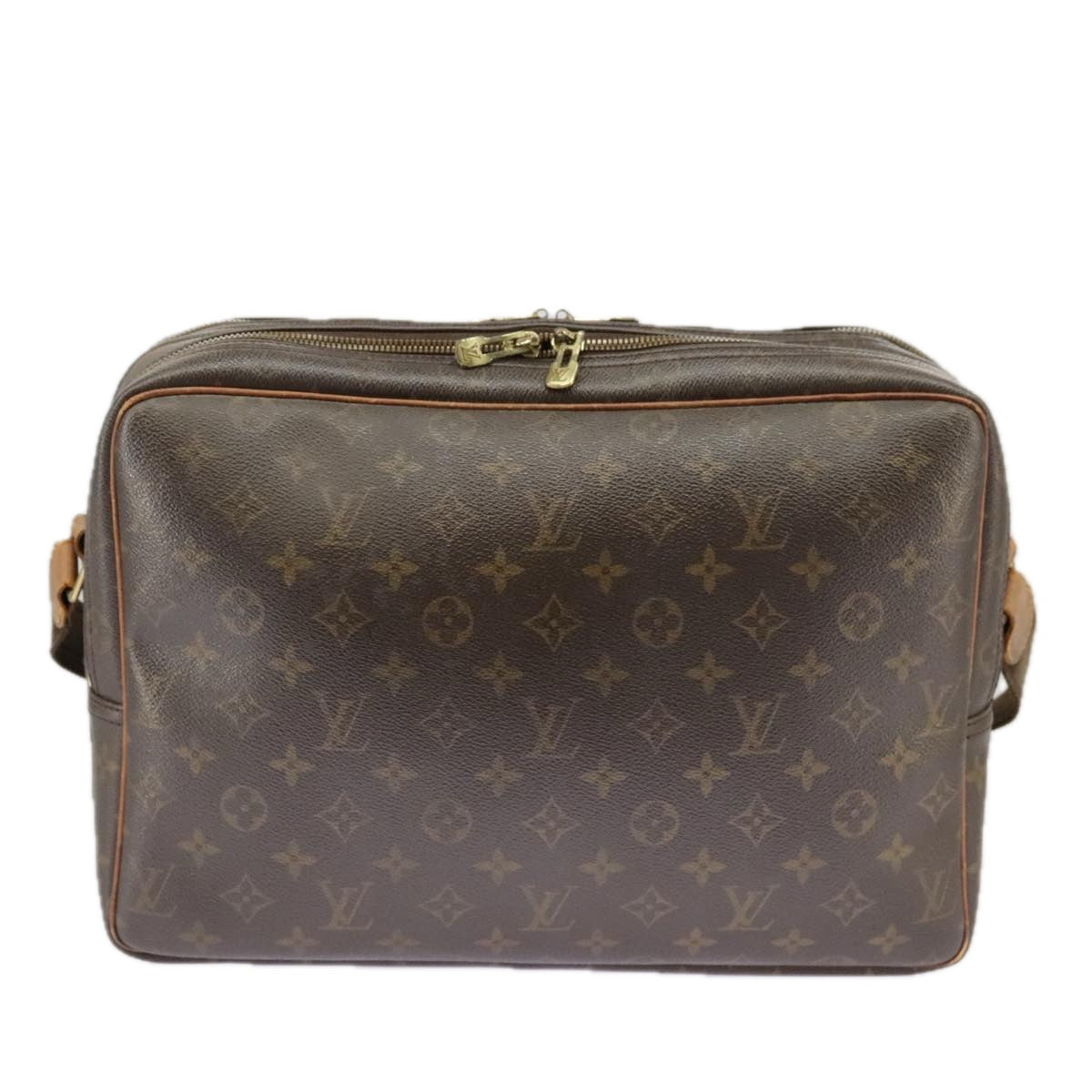 Louis Vuitton Reporter Brown Canvas Shoulder Bag