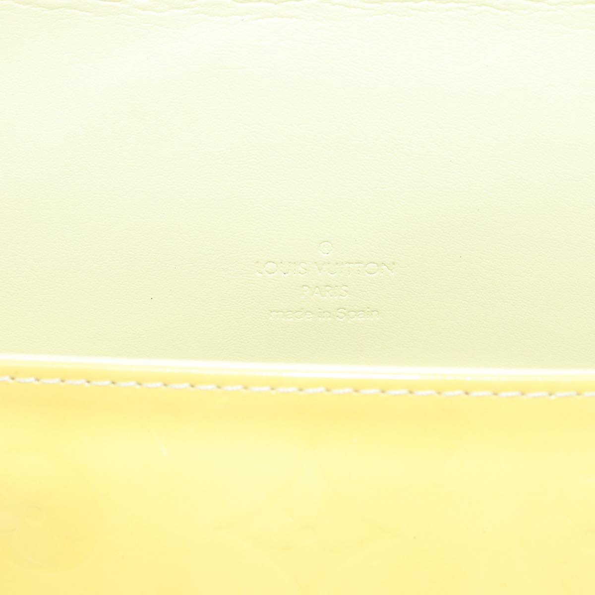 Louis Vuitton Thompson Street Yellow Patent Leather Shoulder Bag