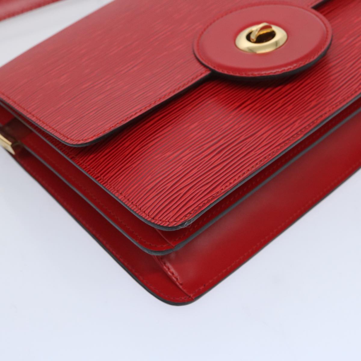 Louis Vuitton Friedland Red Leather Shoulder Bag