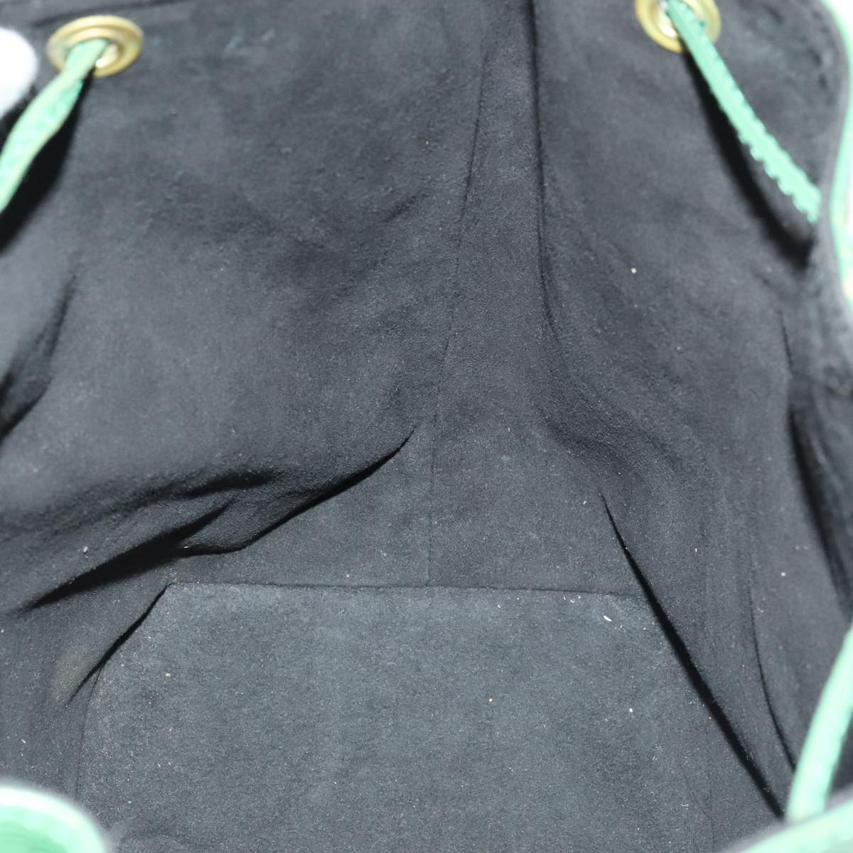 Louis Vuitton Noé Pm Green Leather Shoulder Bag