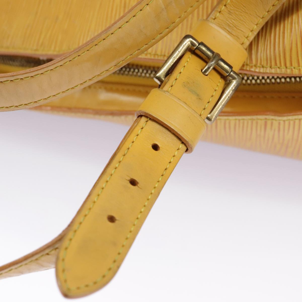 Louis Vuitton Gobelins Yellow Leather Backpack Bag