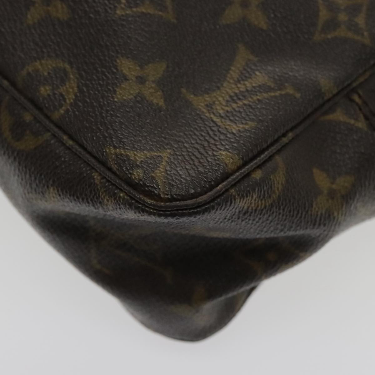 Louis Vuitton Trousse De Toilette Brown Canvas Clutch Bag