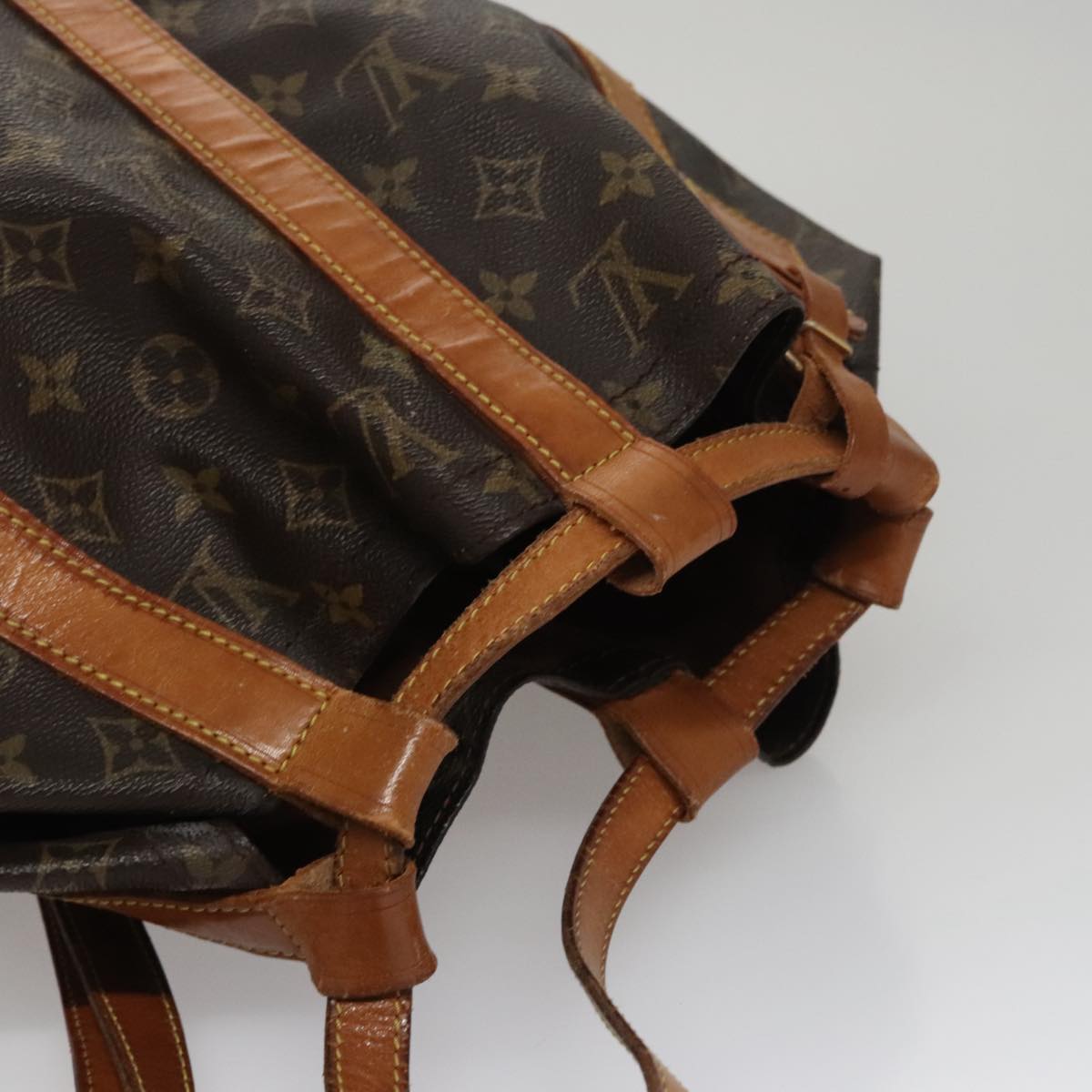 Louis Vuitton Randonnée Brown Canvas Shoulder Bag