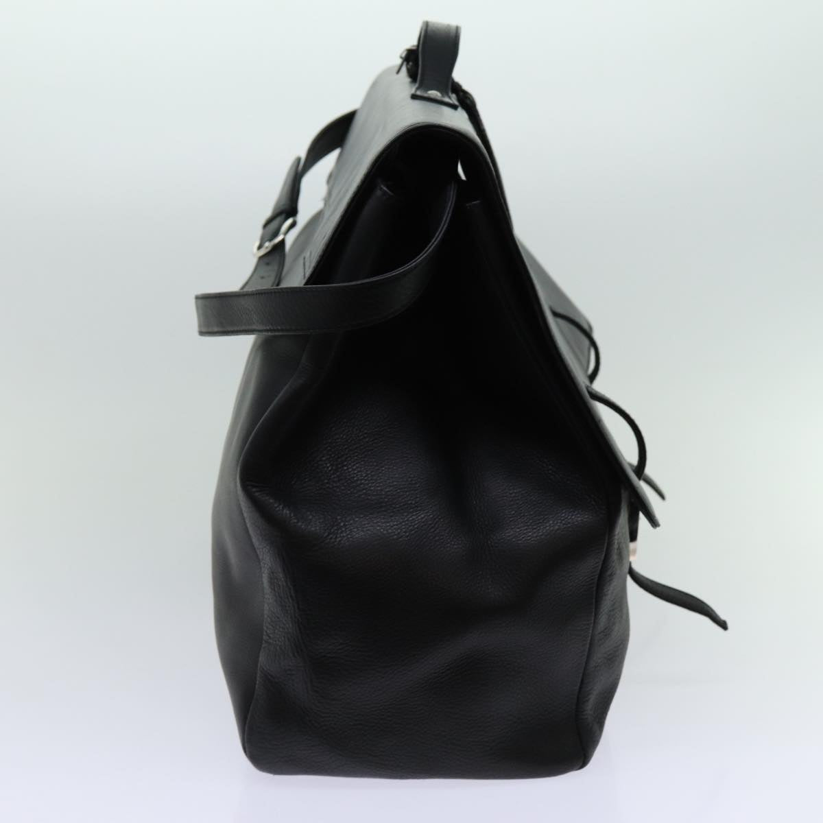 Gucci Jackie Black Leather Travel Bag