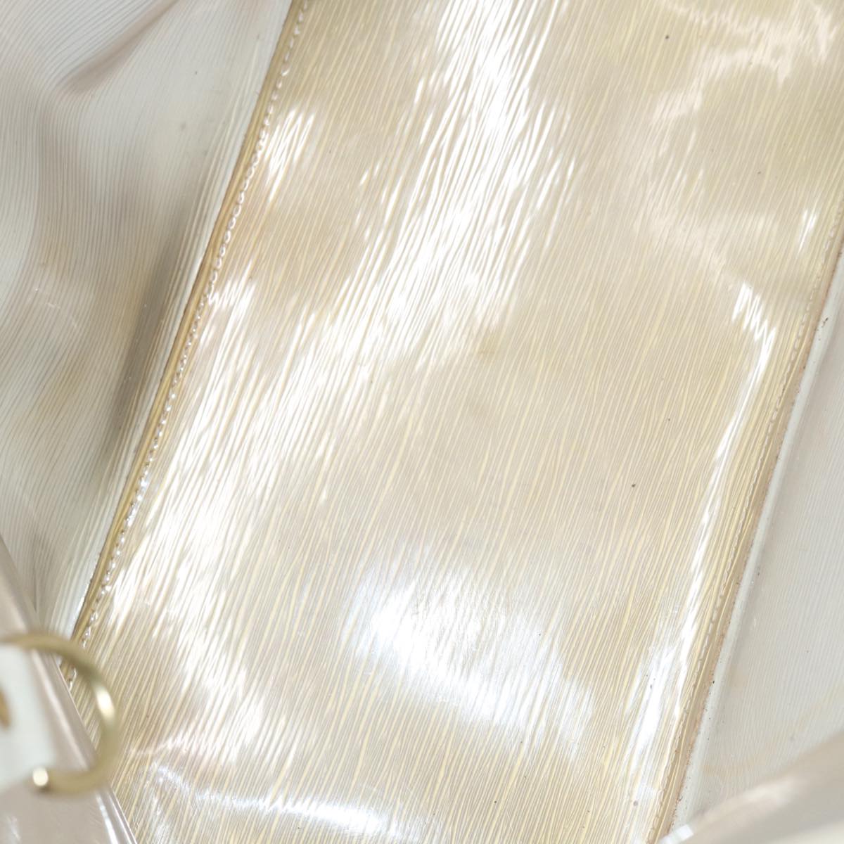 Louis Vuitton Lagoon Bay White Vinyl Tote Bag