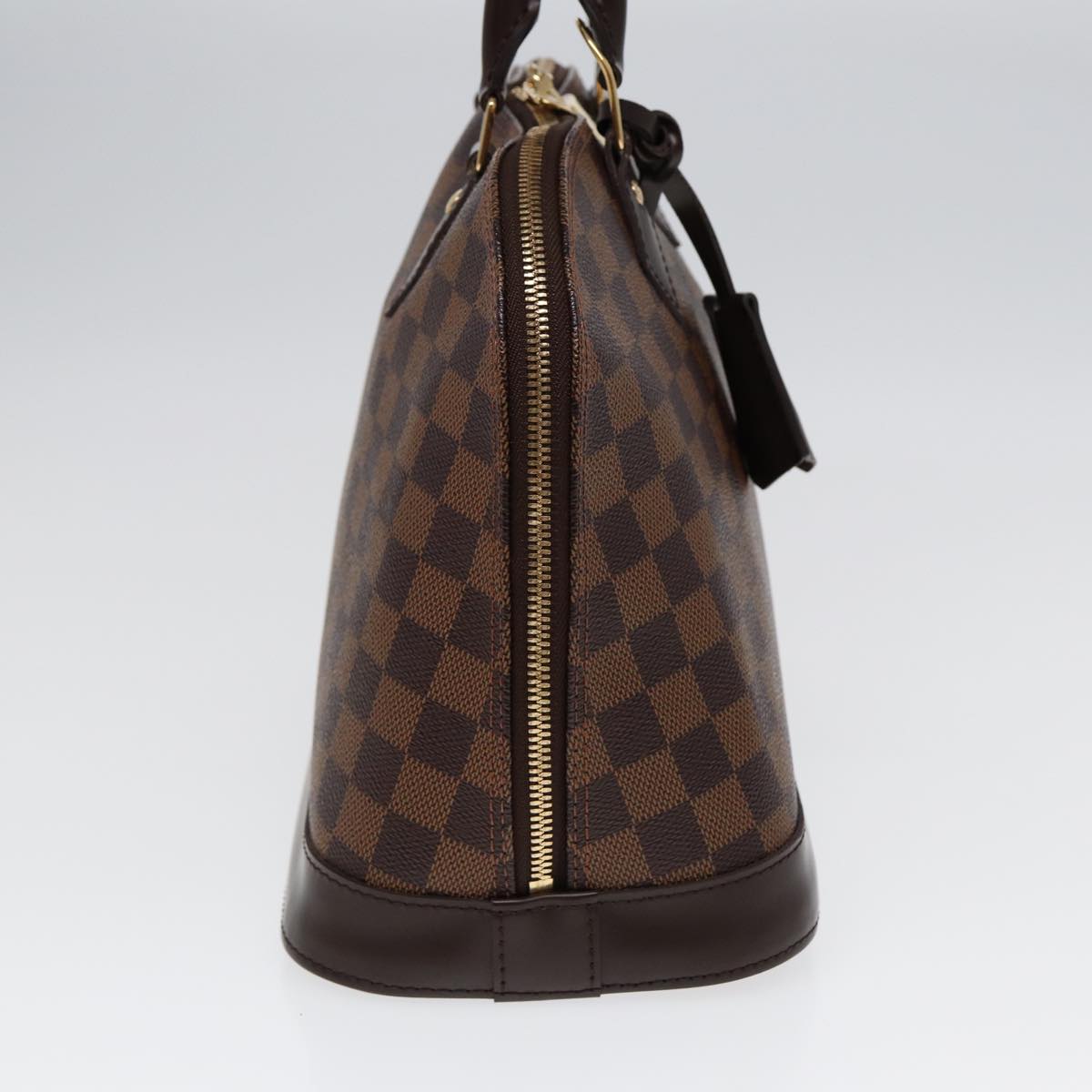 Louis Vuitton Alma Brown Canvas Handbag
