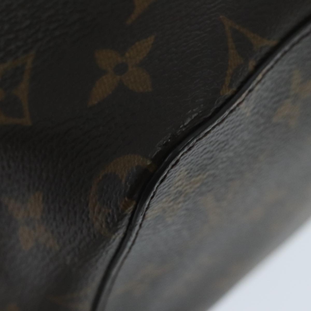 Louis Vuitton Cube Brown Canvas Clutch Bag