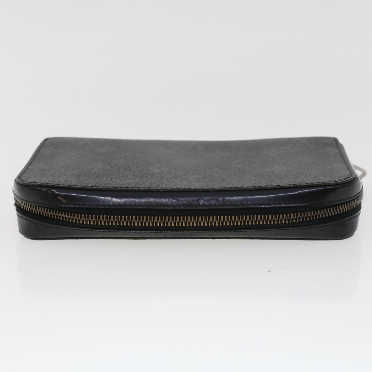 Louis Vuitton Zippy Xl Black Canvas Wallet