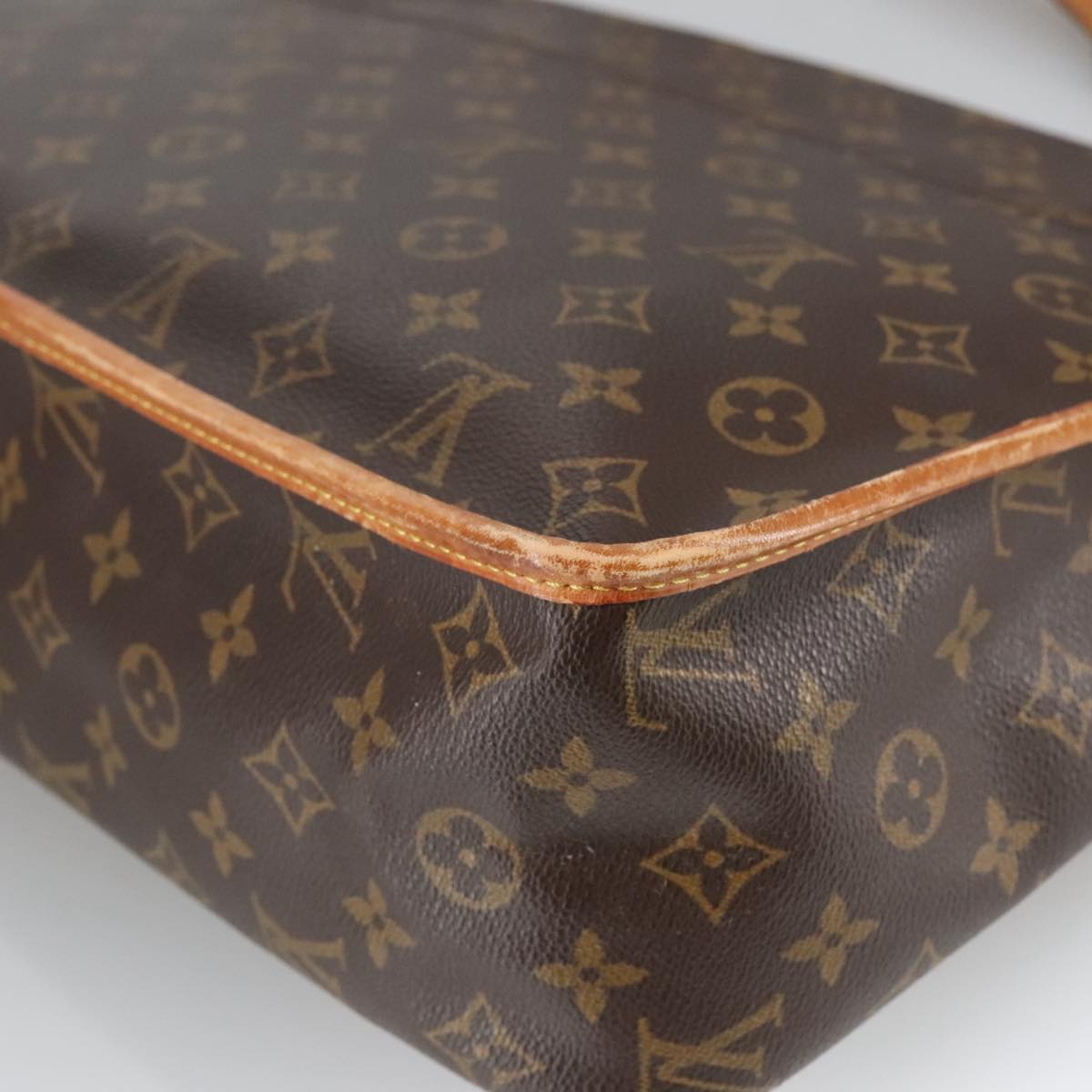 Louis Vuitton Gibecière Brown Canvas Shoulder Bag