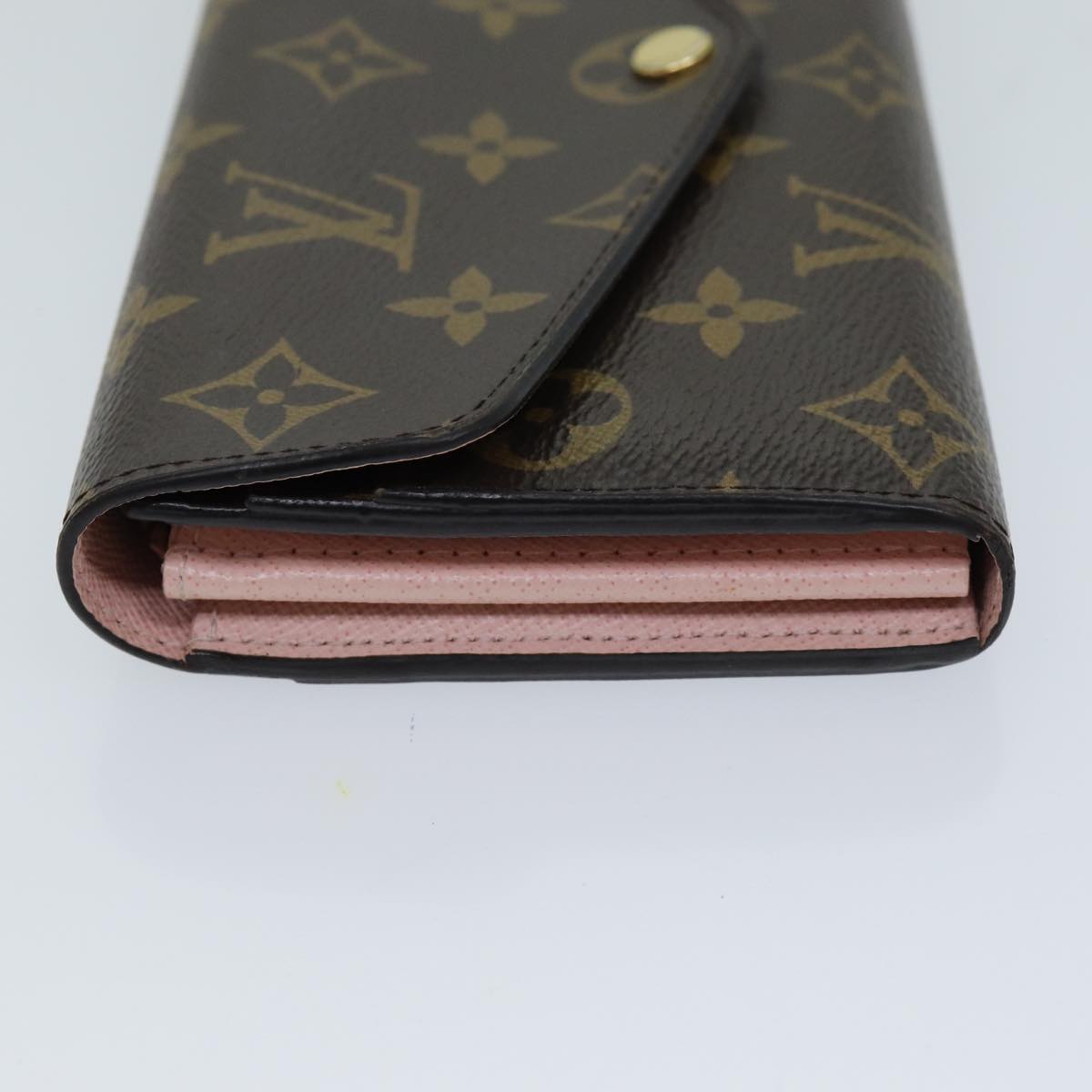Louis Vuitton Portefeuille Sarah Brown Canvas Wallet