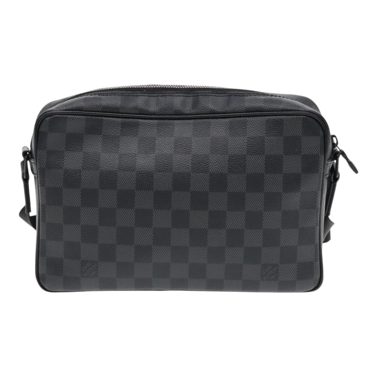 Louis Vuitton Utility Grey Canvas Shoulder Bag