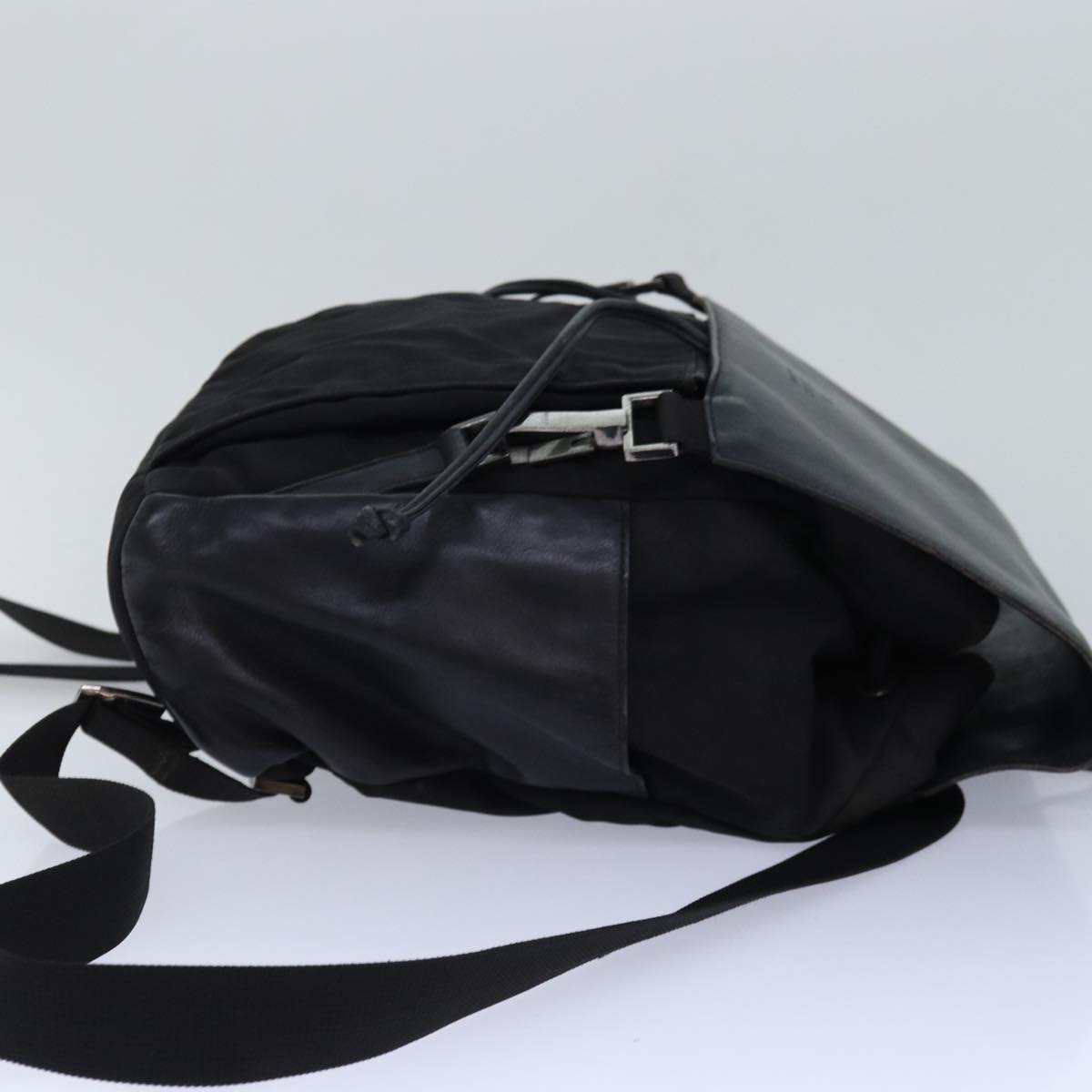 Gucci Black Synthetic Backpack Bag