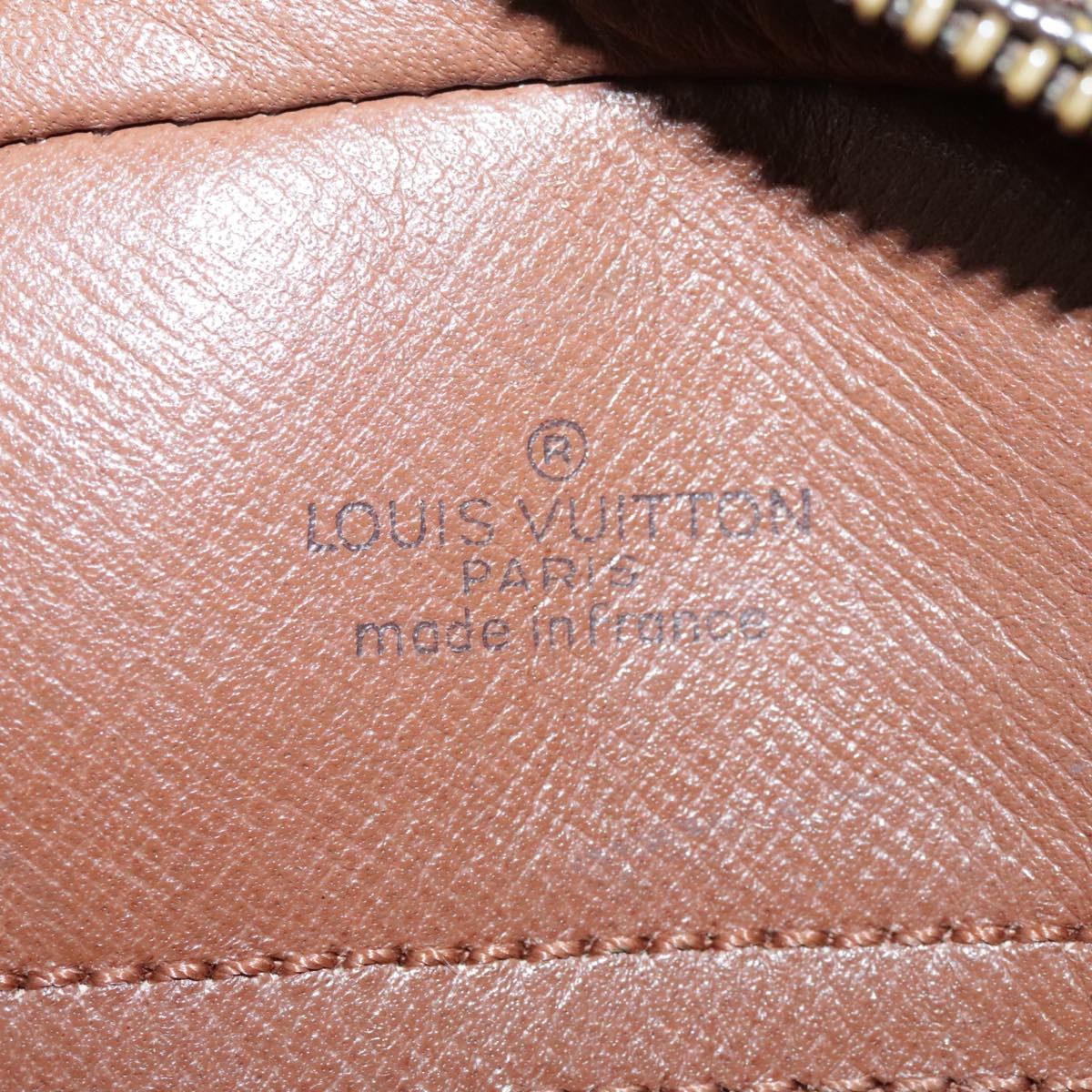 Louis Vuitton Senlis Brown Canvas Shoulder Bag