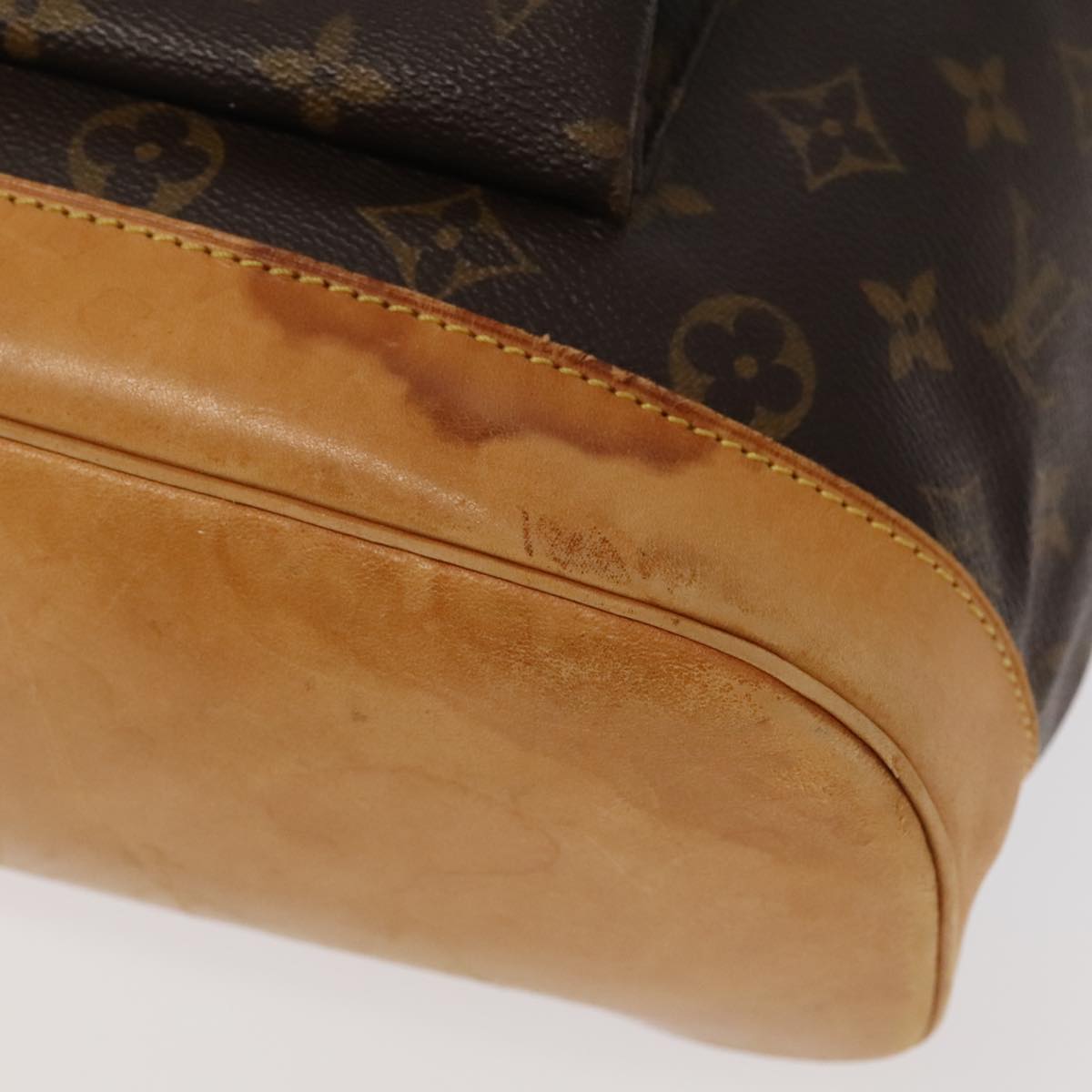 Louis Vuitton Montsouris Brown Canvas Backpack Bag