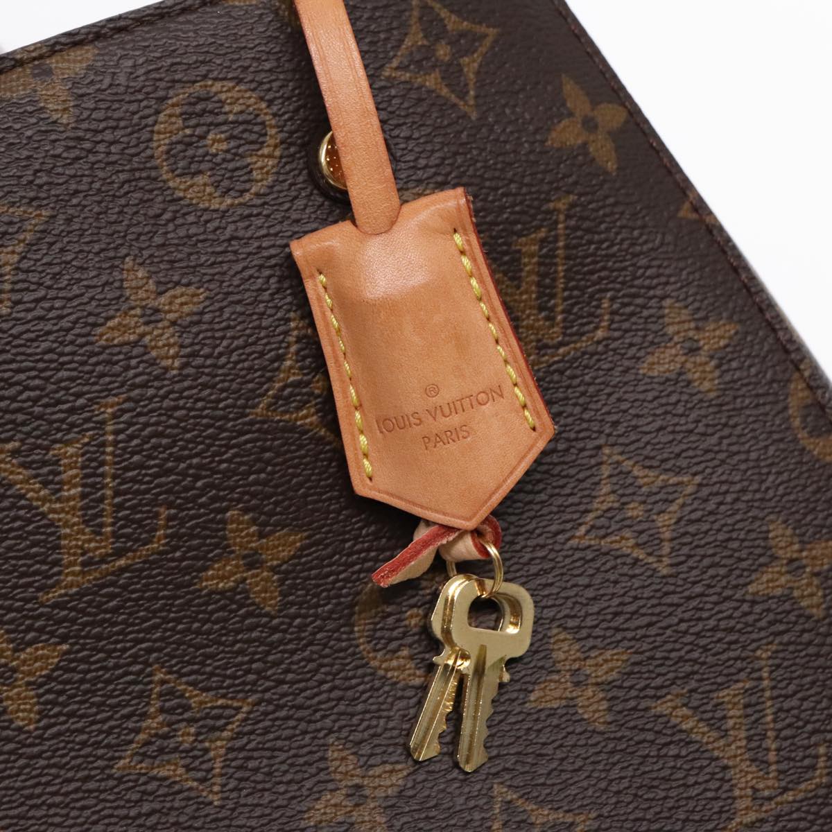 Louis Vuitton Montaigne Brown Canvas Handbag