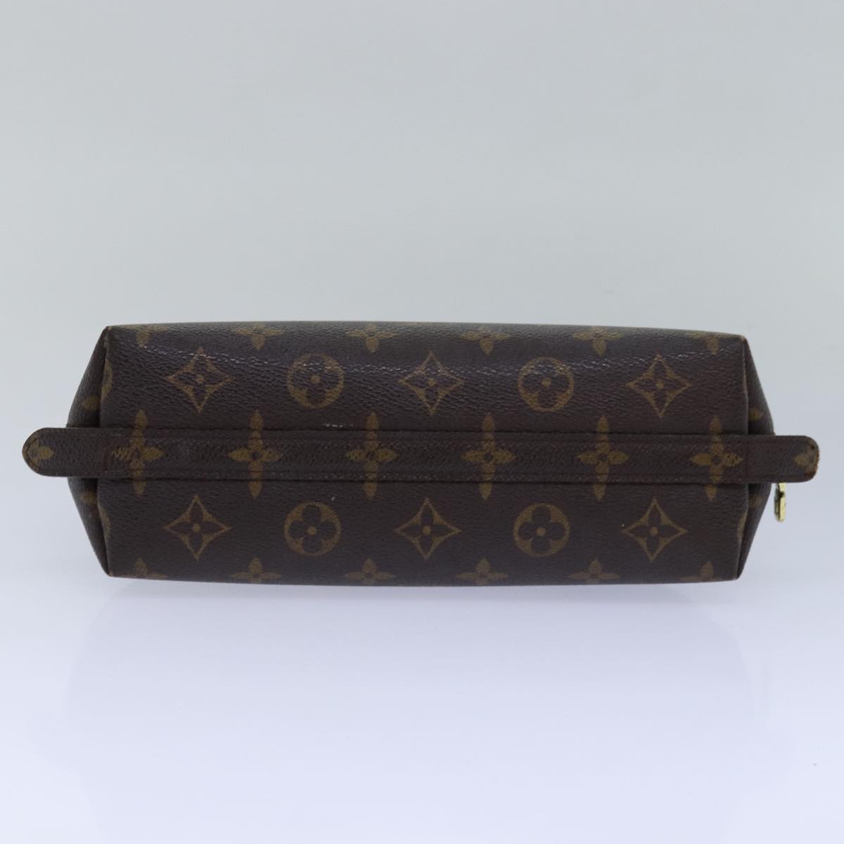 Louis Vuitton Demi Ronde Brown Canvas Clutch Bag