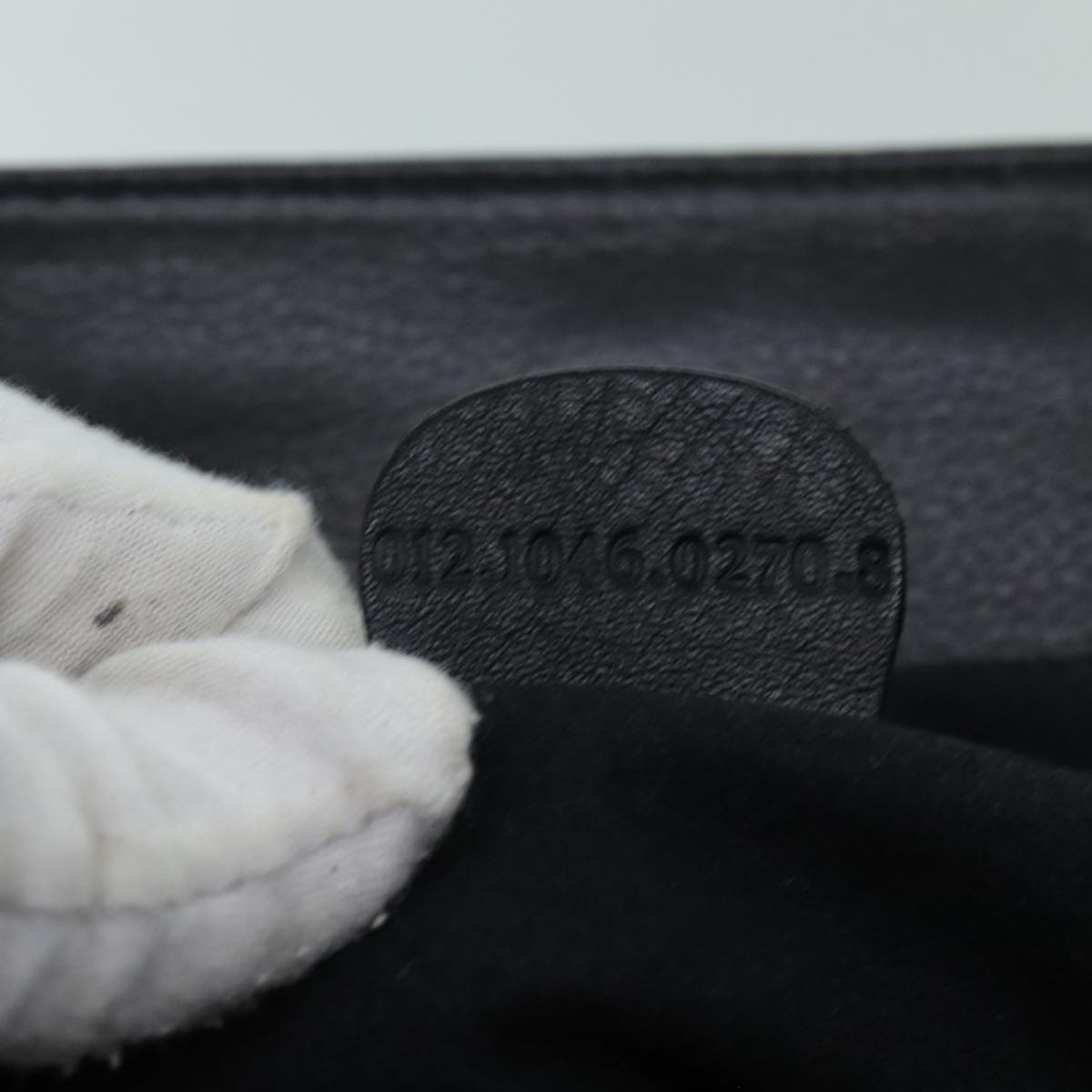 Gucci Jackie Black Leather Travel Bag