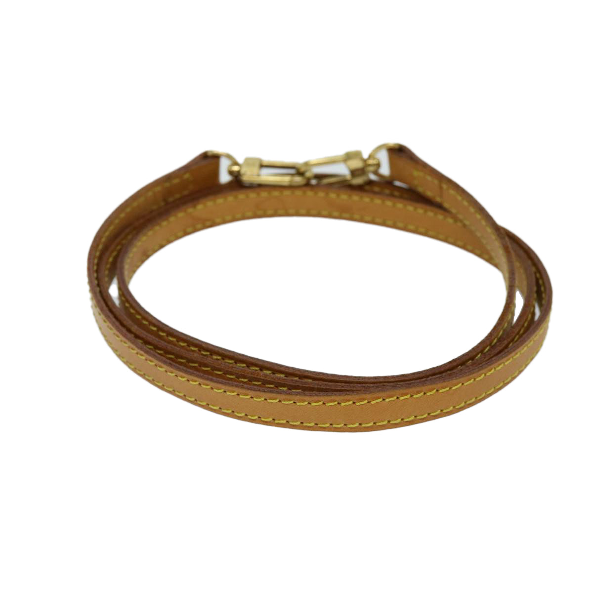 Louis Vuitton Bandoulière De Sac Brown Leather Bag Jewelry