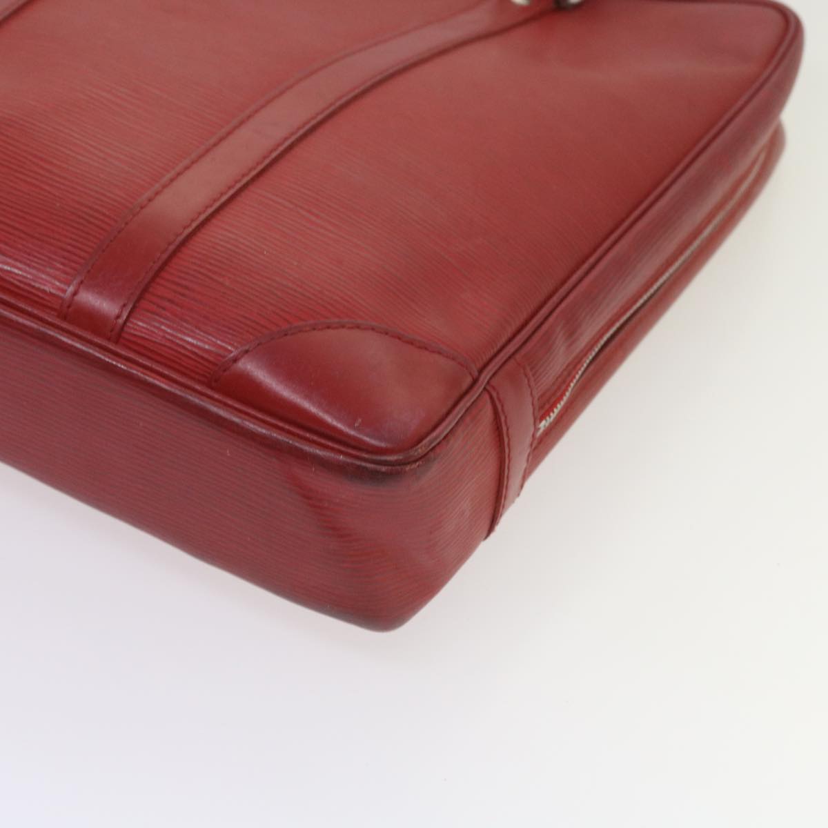 Louis Vuitton Vivienne Red Leather Briefcase Bag