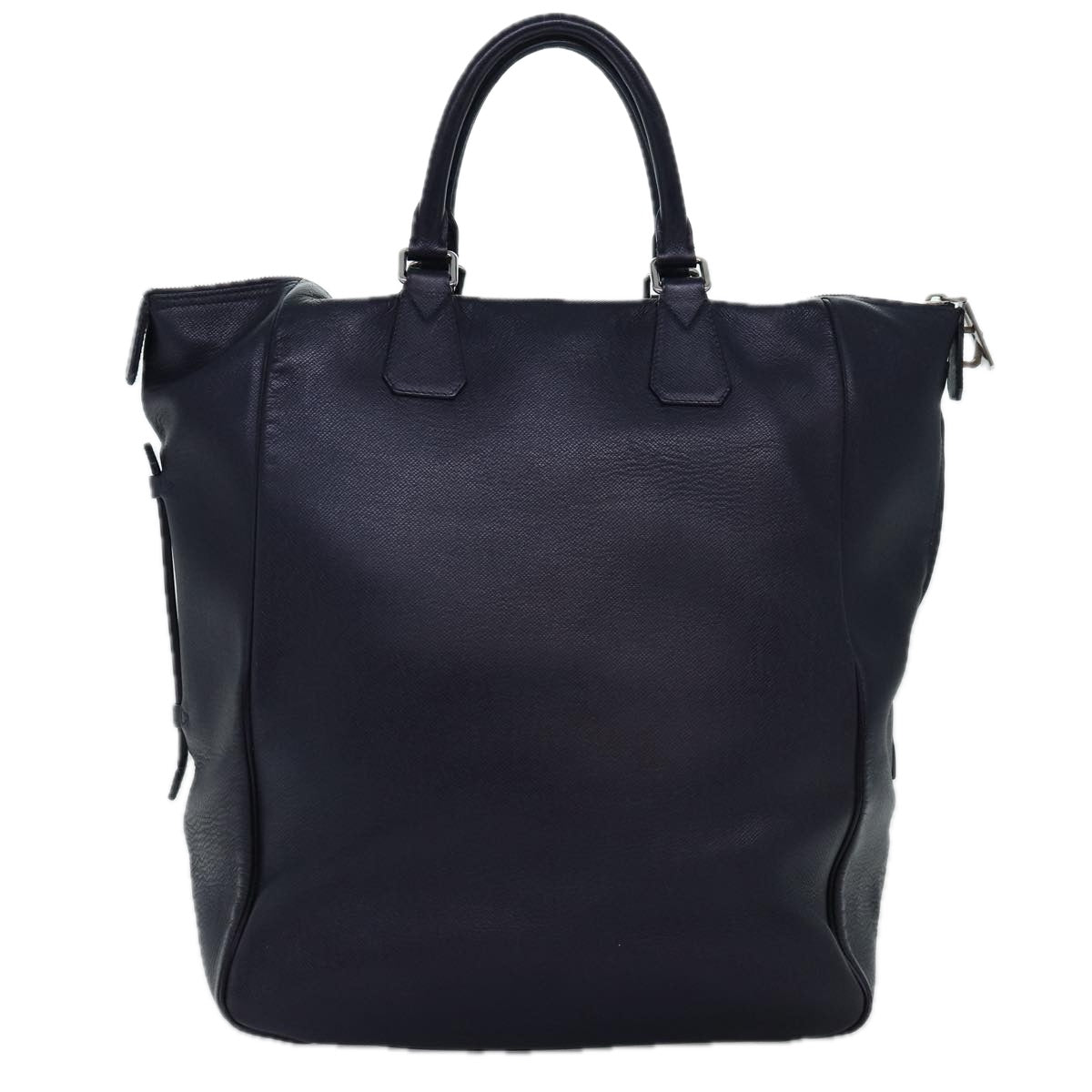 Louis Vuitton Marin Navy Leather Tote Bag