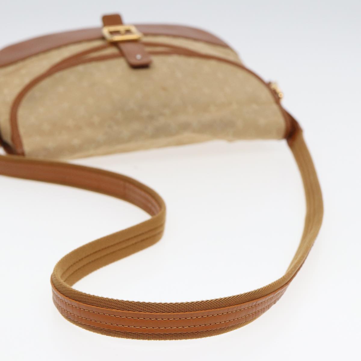 Louis Vuitton Belaia Beige Canvas Shoulder Bag