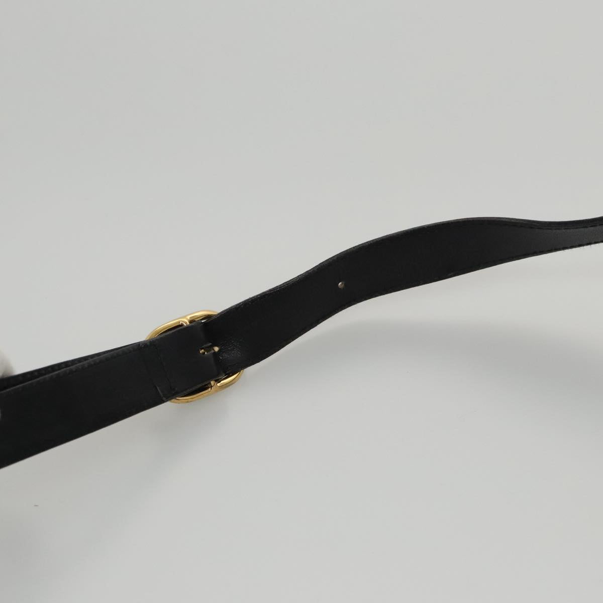 Gucci Sherry Black Canvas Shoulder Bag