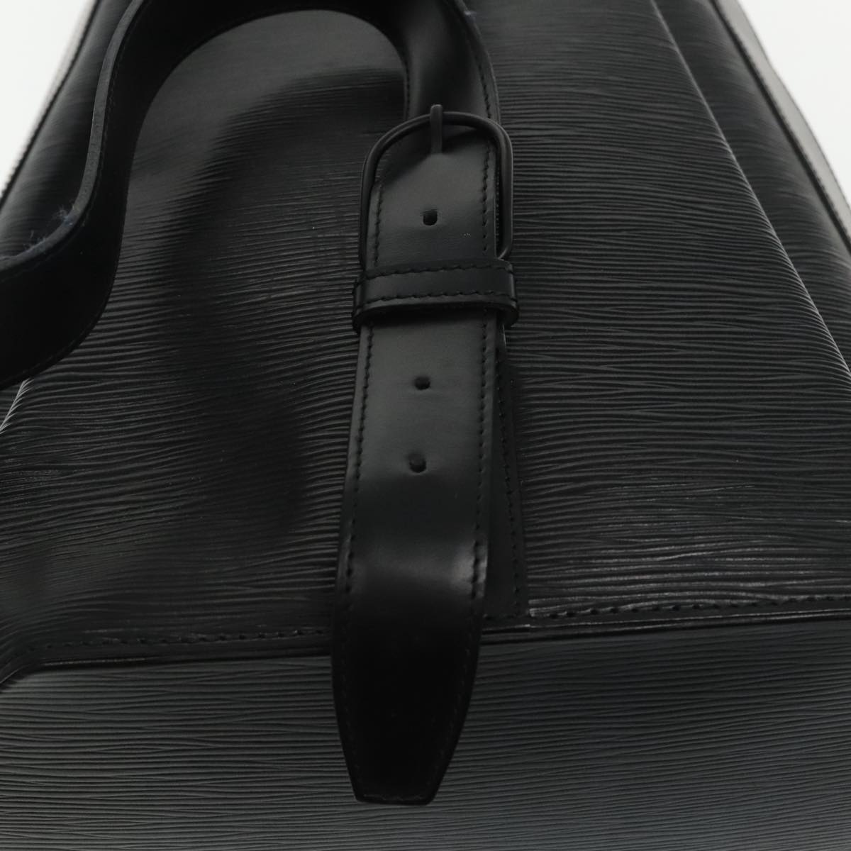 Louis Vuitton Sac A Dos Black Leather Shoulder Bag